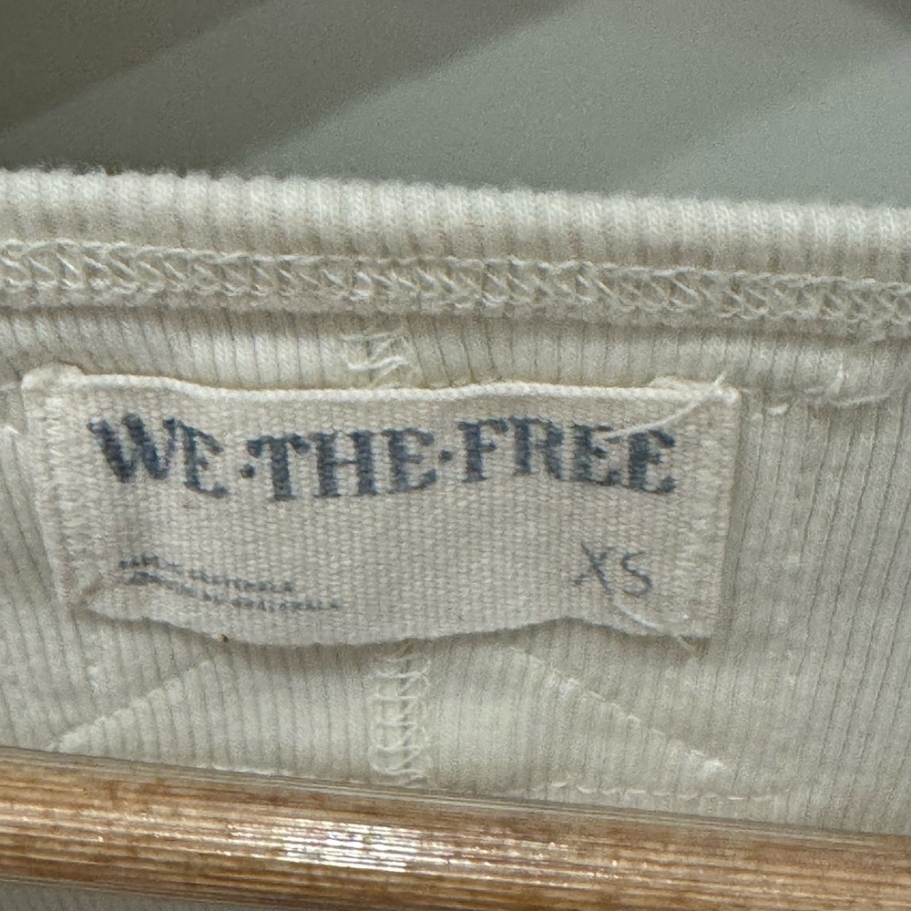 Free People -We The Free Hummingbird Cream Tank Top - Picture 3 of 6
